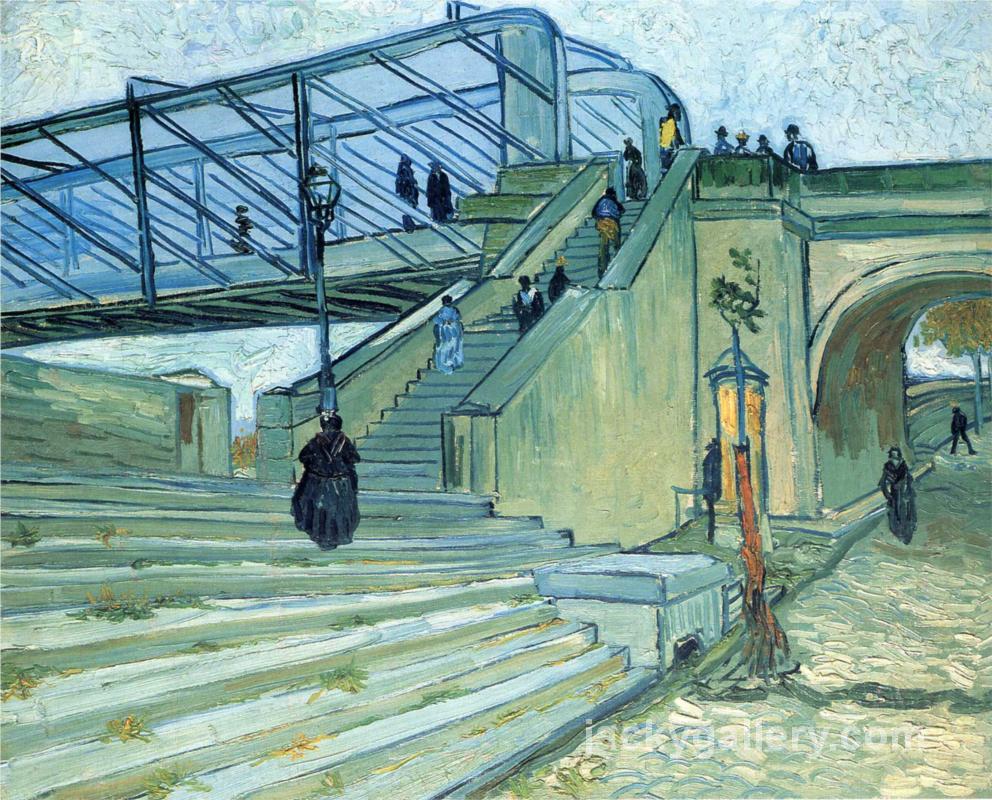 The Trinquetaille Bridge, Van Gogh painting